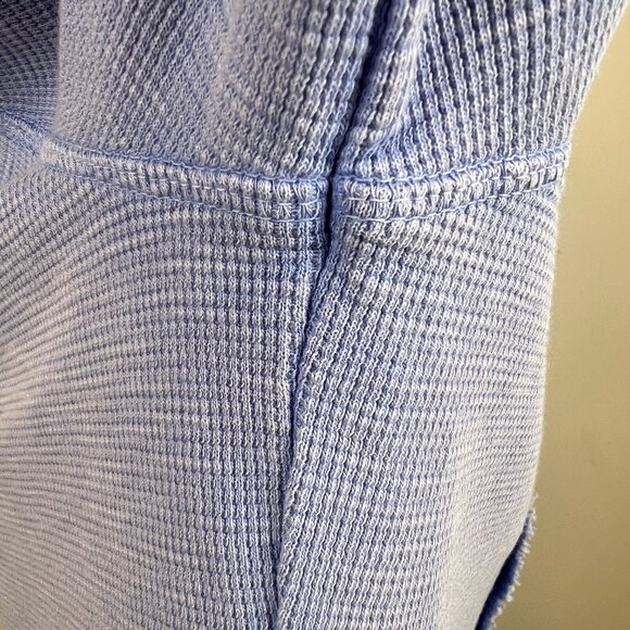 Sundance Blue Embroidered Larue Waffle Tee Size XL - Picture 8 of 11